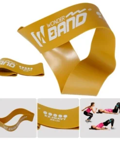 Banda Elástica Wonder Dorada 25 CM 28 LBS