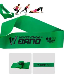 Banda Elástica Wonder Verde 25 CM 10 LBS