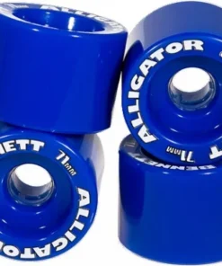 4 ruedas skate BENNETT Alligator Azul 71mm 80A