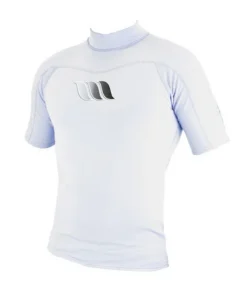 WEST – Lycra mangas cortas – UV Flex Rashguard – Blanco