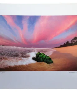 Póster fotográfico de surf de la colección JEFF DIVINE nº 2 ‘The Rock Log Cabins’