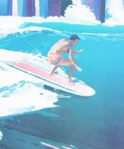 KEN AUSTER – Litografía – ‘Pier Shot’