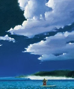 KEN AUSTER – Litografía – «Morning Sun & Surf»