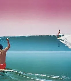 KEN AUSTER – Litografía – ‘Stoner’s Point’