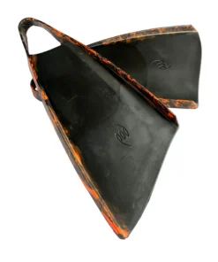 POD – PF3 EVO – Aletas de bodyboard – Negro / Naranja