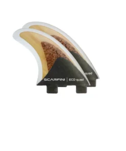 Juego de 2 aletas SCARFINI – QUAD REAR ECO FIBERGLASS (FCS)