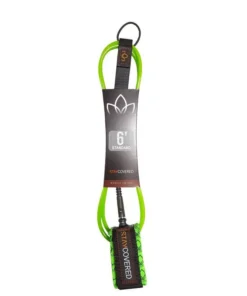 MANTÉNGASE CUBIERTO – Correa de surf estándar (7 mm) – Verde