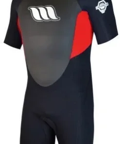 WEST – Traje de surf para niños – Enforcer Kid Shorty 2/2mm back zip – Rojo