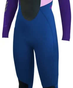 WEST – Traje de surf para mujer – Nitro Lady 3/2mm con cremallera trasera – Mulberry