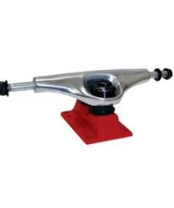Eje de skate YOCAHER HD5″ – Crudo/Rojo