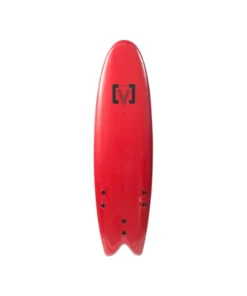 VICTORY – EPS Softboard – Tabla de surf de espuma – Fish 6’6 – Rojo