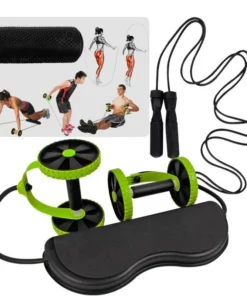 Combo Cuerda Salto Rueda Abdominal Revoflex