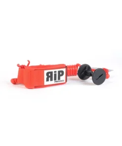RIP – Correa de muñeca para bodyboard sin giro – Rojo neón