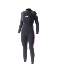 WEST – Traje de surf para mujer – Enforcer Lady 3/2mm back zip – Negro / Rosa