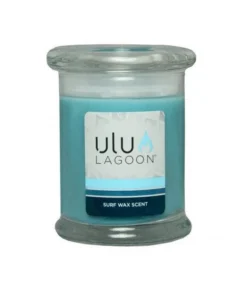 Vela original ULU LAGOON – Vela de cera de surf – Azul eléctrico – Mediana 8oz