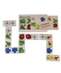 Domino Caja De Madera Animales Wonder
