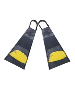 VIPER FINS V7 – Aletas de bodysurf V7 – Negro / Amarillo