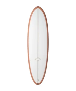 Tablas de surf ALMOND – Pleasant Pheasant 6’6 (PU) – Transparente / Bronceado