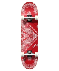YOCAHER Bandana Rojo – Skateboard Street – Tabla Completa