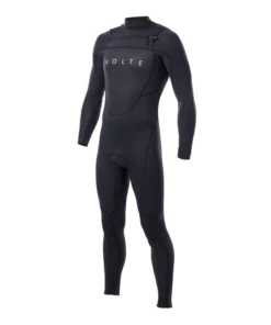 Traje de neopreno VOLTE Vital 3/2 con cremallera frontal – Negro