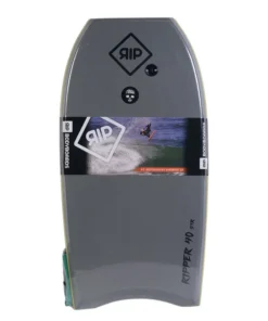 Bodyboard RIP – Ripper Stringer con leash (EPS) – Gris / Azul