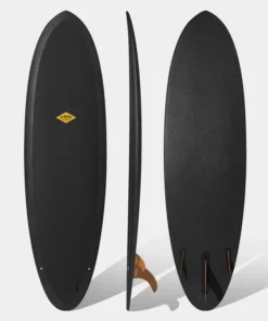 ALMOND Tablas de surf – Serie R 6’4 – Negro