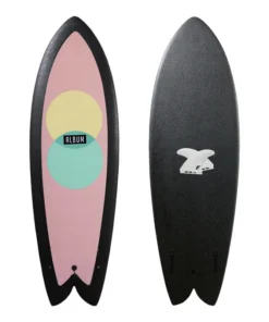 Tablas de surf ALBUM – Presto Fish 5’7 Soft Top – Cotton Drops