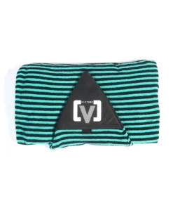VICTORY – Funda para calcetines de surf – Shortboard – 6’6 – Negro / Verde