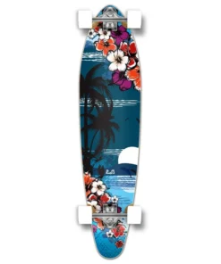 YOCAHER – Longboard Kicktail Tropical Night – Tabla completa