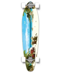 YOCAHER – Longboard Getaway Kicktail – Tabla completa