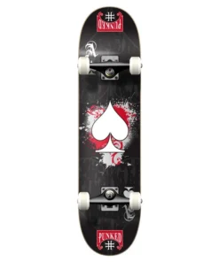 YOCAHER Ace Black – Street Skateboard – Tabla completa