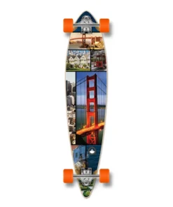 YOCAHER – Longboard San Francisco Pintail – Tabla Completa