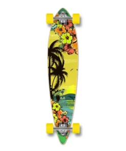 YOCAHER – Longboard Pintail Tropical Day – Tabla Completa