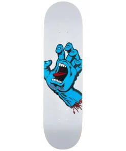 Santa Cruz – Screaming Hand Deck 8.25 – White