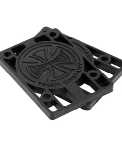 Independent – Almohadillas elevadoras de 0,25 pulgadas – Negro