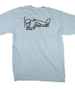 True Ames – Camiseta Greenough – Azul cielo