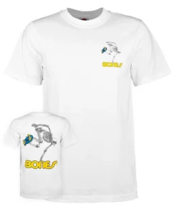 Camiseta Bones – Camiseta Skeleton – Blanco