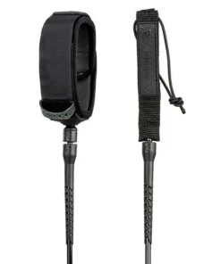 CREATURES – Reliance Longboard Leash 9 Knee – Negro / Negro