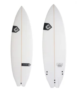 Tablas de surf CLAYTON – Jester Fish (PU) – Futuros – 5’11