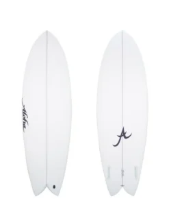 Tablas de surf Aloha – Keel Twin PU Clear – 5’8 – Futuros