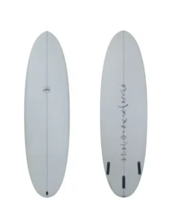 ALOHA Surfboards x Jalaan Peanut 6’6 (PU) Ash Grey – Futuros