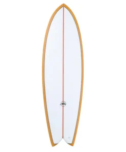 Tablas de surf Aloha – Keel Twin PU PVCP Mostaza – 5’10 – Futures