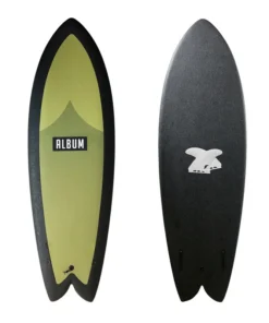 Tablas de surf ALBUM – Presto Fish 5’7 Soft Top – Oliva