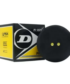 Pelota Squash Doble Punto Amarillo Dunlop