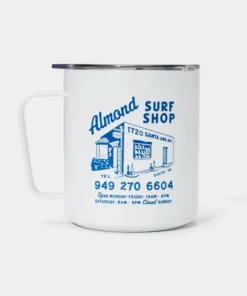 Almond Surfboards x MiiR – Insulated Service Mug – White