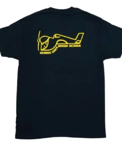 True Ames – Camiseta Greenough – Negro