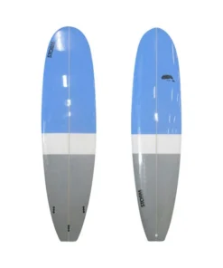 STORM Surfboard – Mini Malibu – 6’6 – Beluga – Azul / Gris