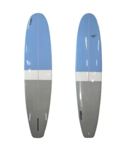 STORM Surfboard – Longboard PU – 9’0 – Blue Whale – Azul / Gris
