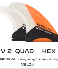 SCARFINI – 5 Quillas VELOX CARBON – Talla M (Futures)