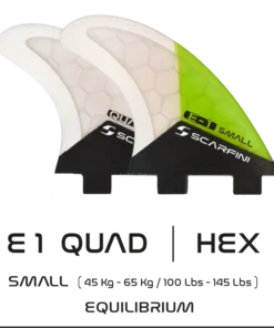 SCARFINI – EQUILIBRIUM CARBON QUAD – Talla S (FCS)